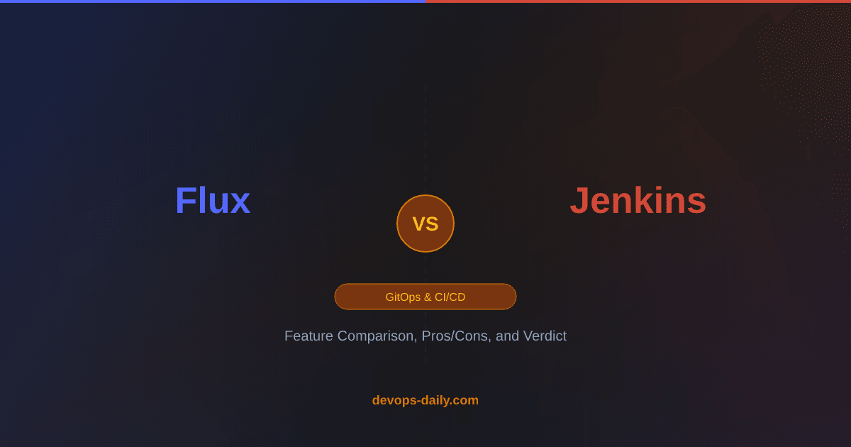 Flux vs Jenkins