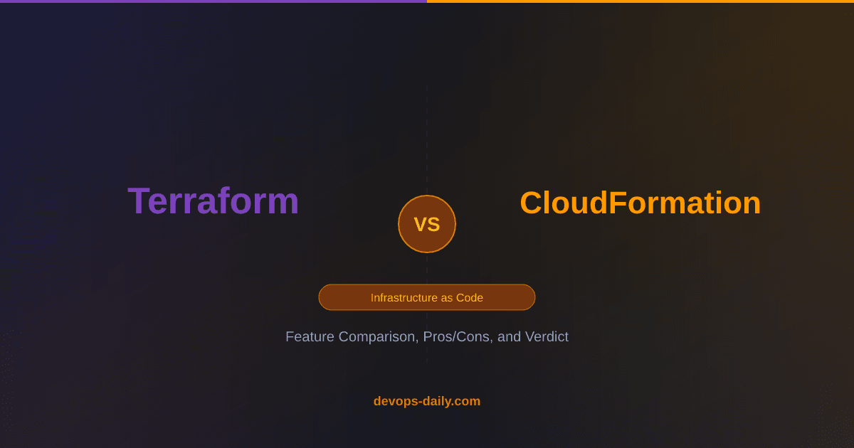 Terraform vs CloudFormation