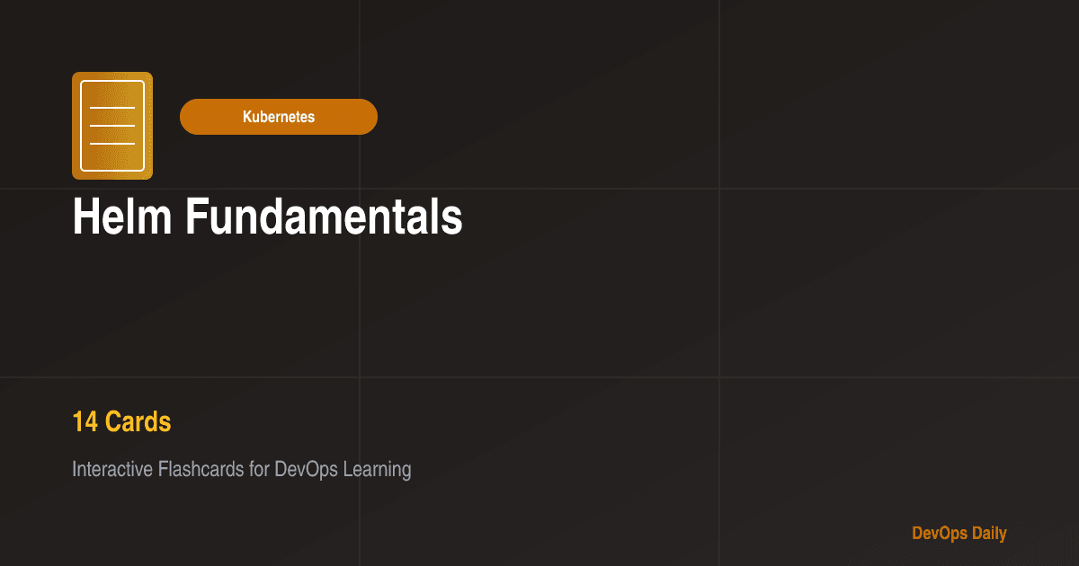 Helm Fundamentals
