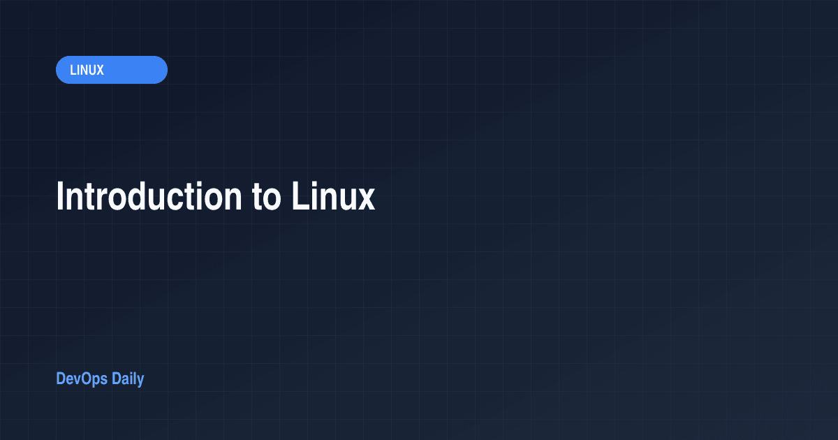 Introduction to Linux